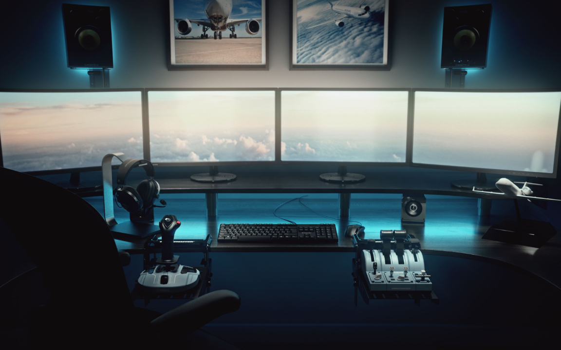 Thrustmaster unveils official Airbus gear ahead of 'Flight Simulator'  release