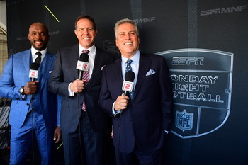 Steve Levy, Brian Griese, Louis Riddick and Laura Rutledge to Call