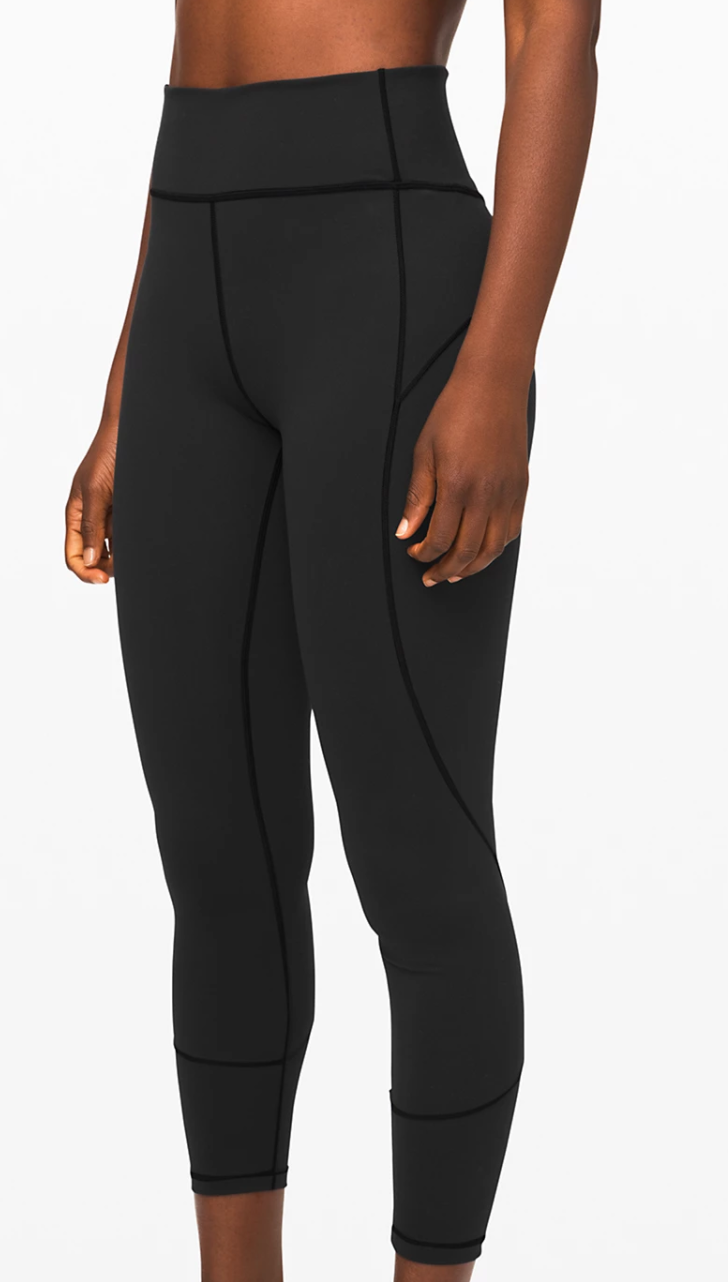 Lululemon Inspire Tight II 7/8 Length Black Size 4 - $29 (70% Off