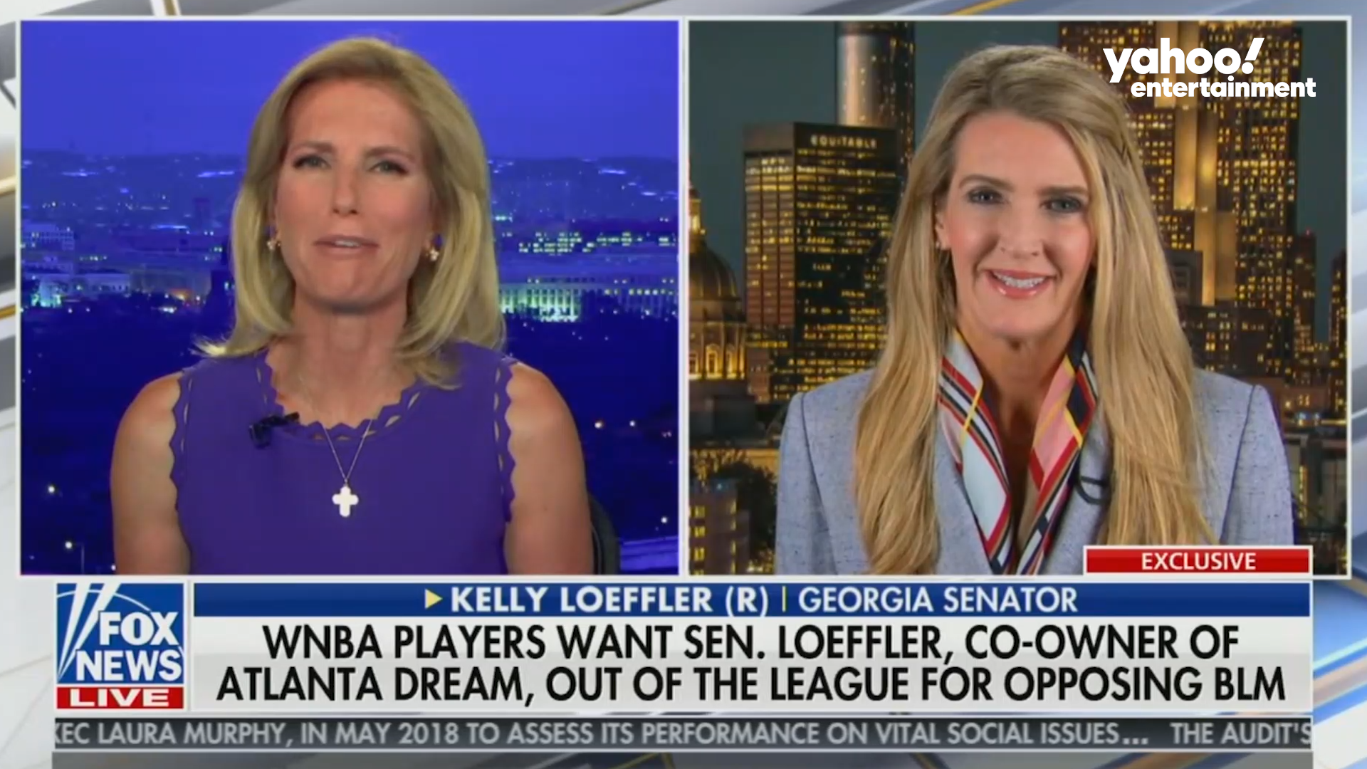 Dream owner Sen. Kelly Loeffler has an issue with the WNBA's