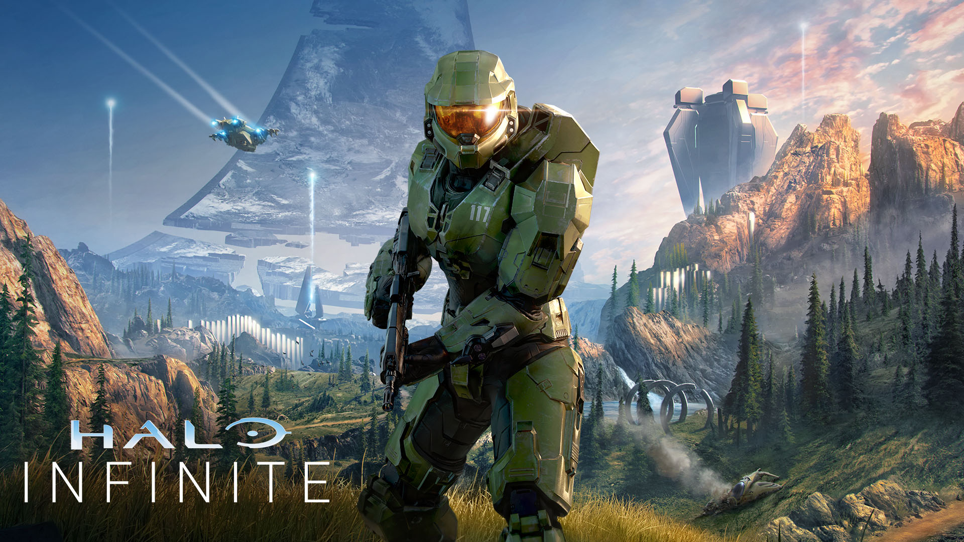 Xbox Pc新作 Halo Infinite プレイ動画初公開 チーフがフックで立体機動 高速戦闘 Engadget 日本版