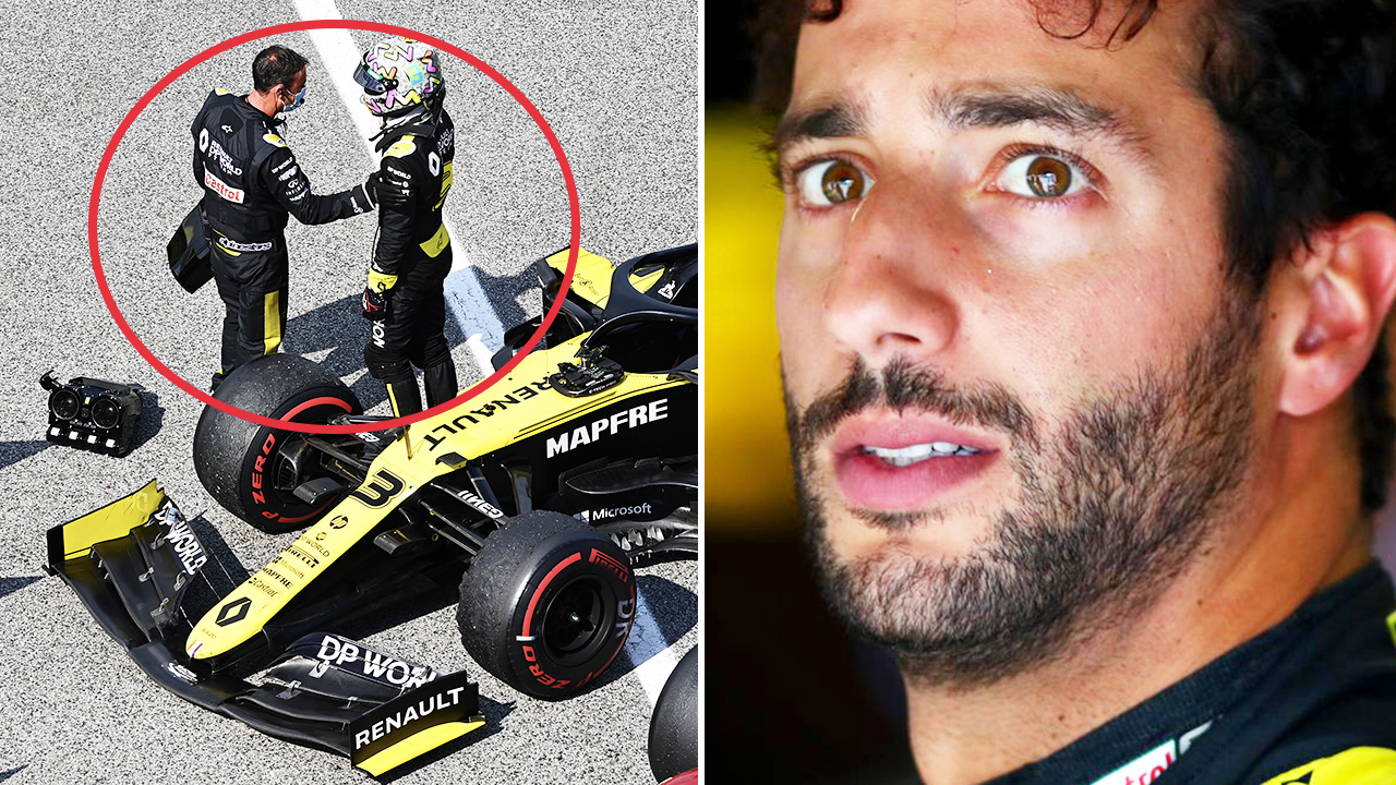 F1 Spanish Grand Prix: Daniel Ricciardo's sad admission