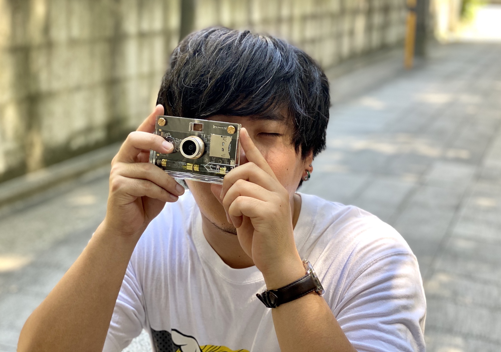 1 2cm 98gの薄型軽量トイカメラ Paper Shoot で旅カメラデビュー Engadget 日本版