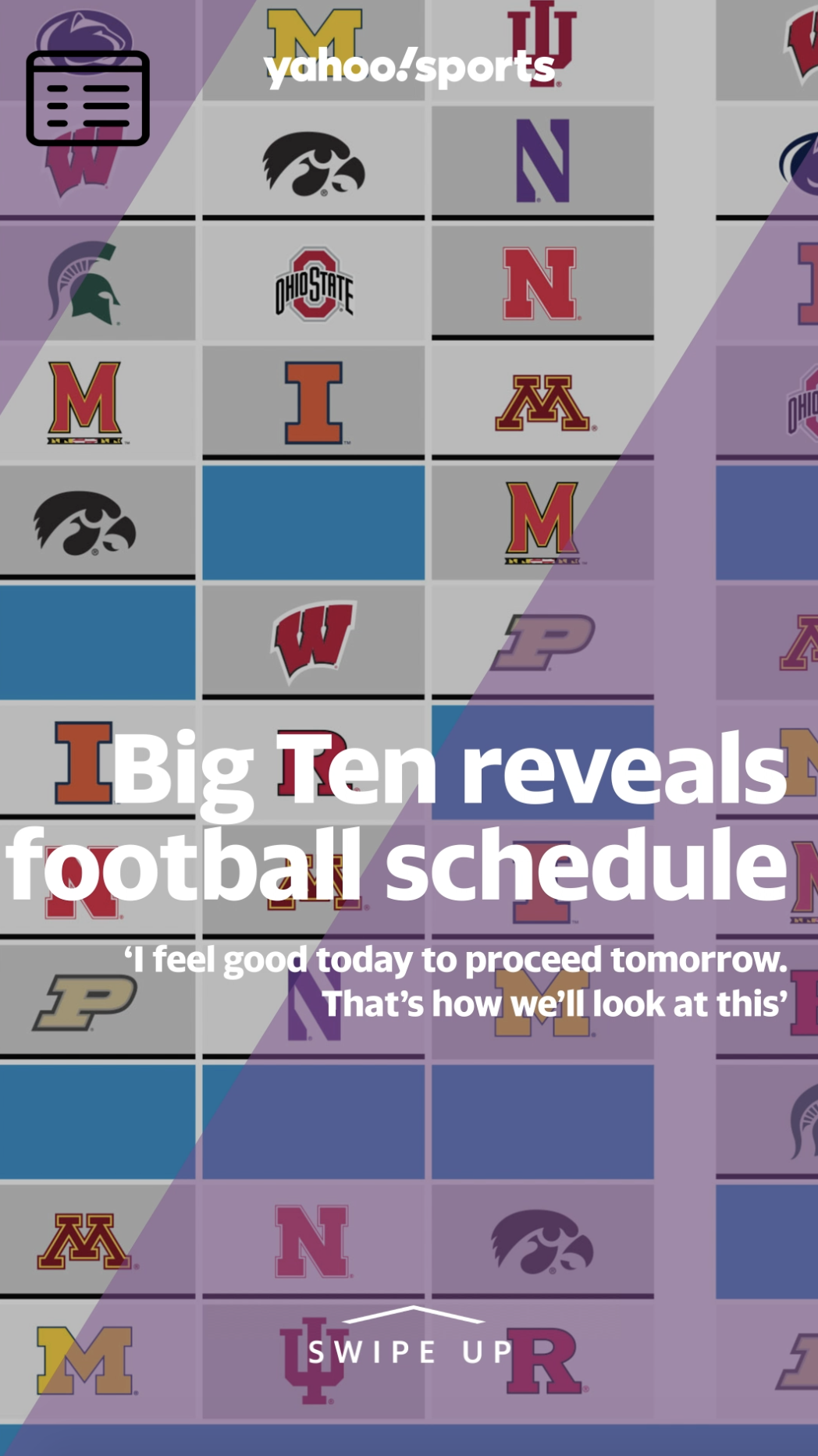 Big Ten reveals flexible 2020 football schedule