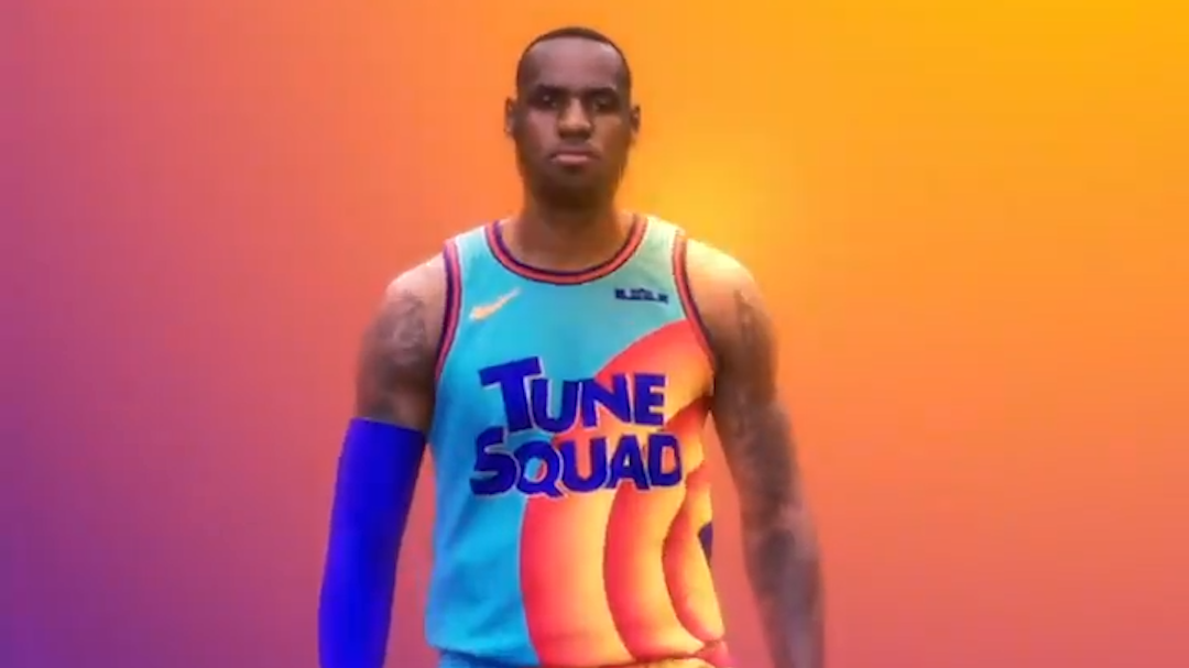 LeBron James reveals his ‘Space Jam’ uniform