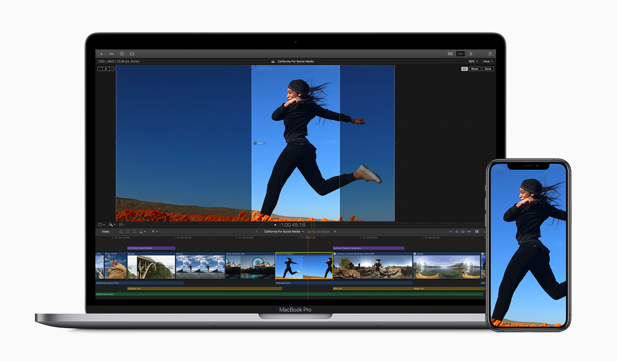 アップル Final Cut Pro Xに最新アプデ Aiで1 1や縦画面トリミング リモートでの編集も容易に Engadget 日本版