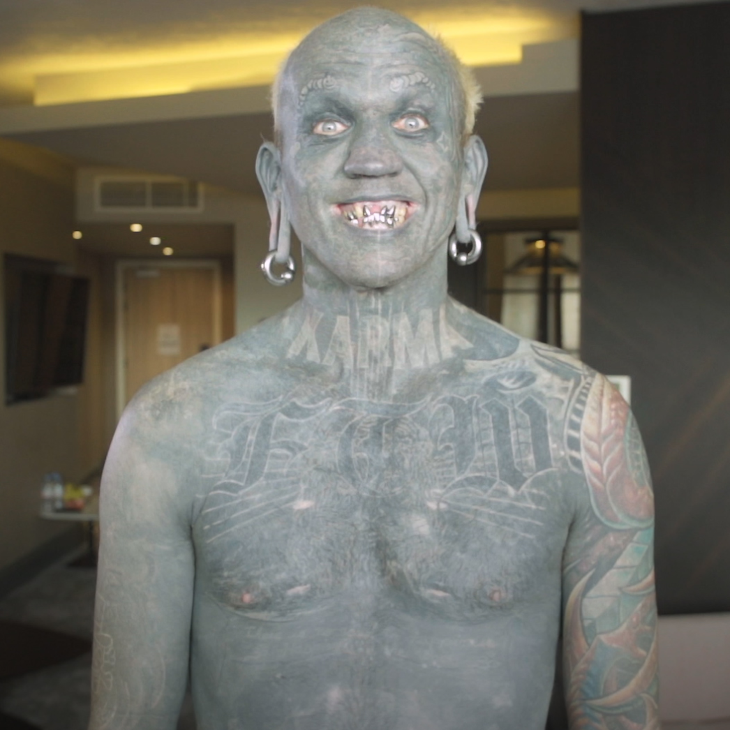 World's most tattooed man has every inch covered with ink: 'I don't regret  anything' [Video]