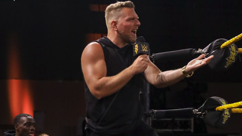 Who is ex-NFL player Pat McAfee and when did he sign to WWE?