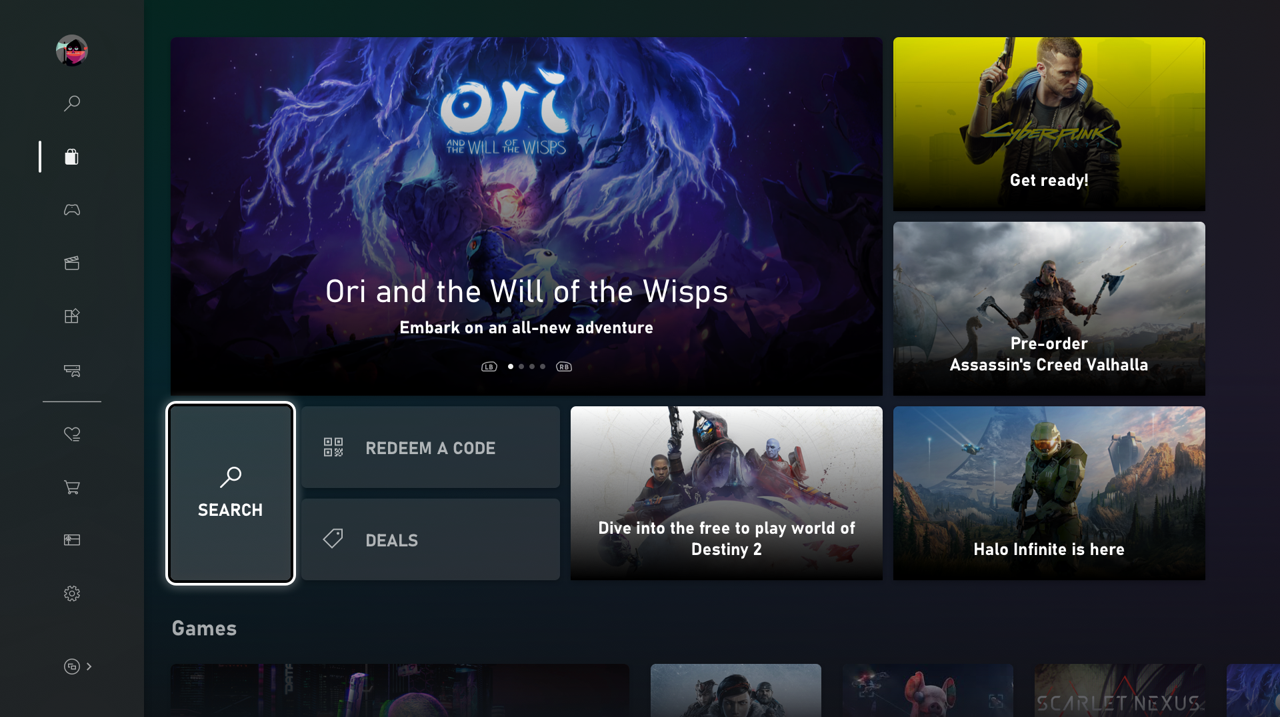 ori xbox store