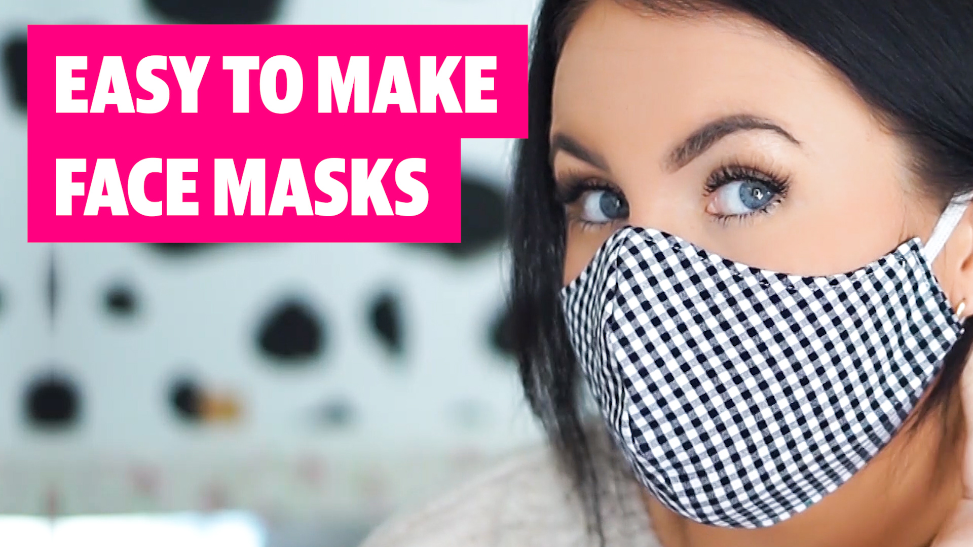 How to make a face mask at home