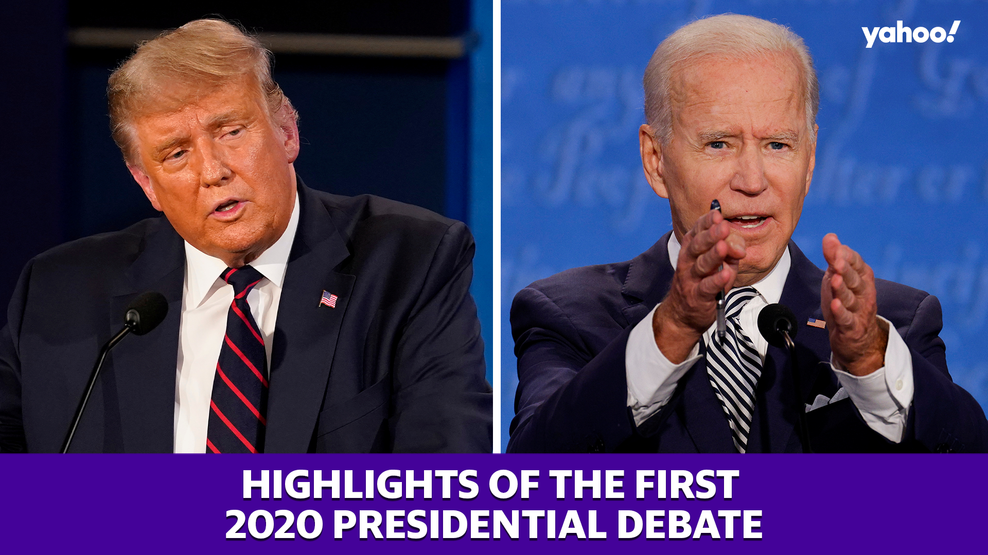 Highlights From The First 2020 Presidential Debate