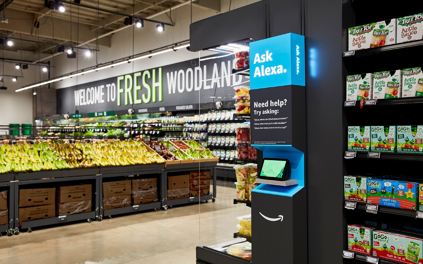 Amazon Fresh grocery store in Los Angeles opens to the public - Create