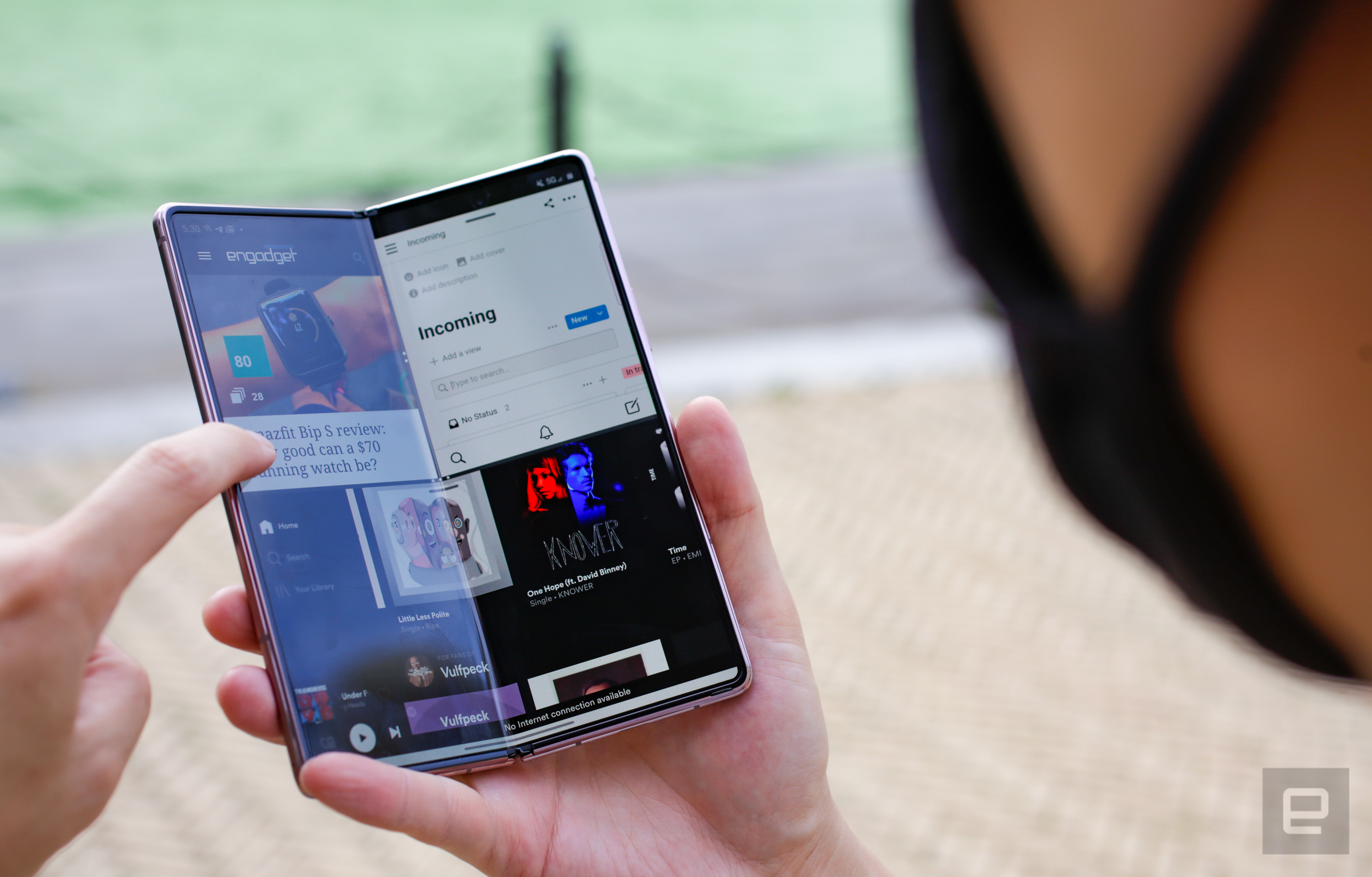 Samsung Galaxy Z Fold 2 Review Waiting On The World To Change