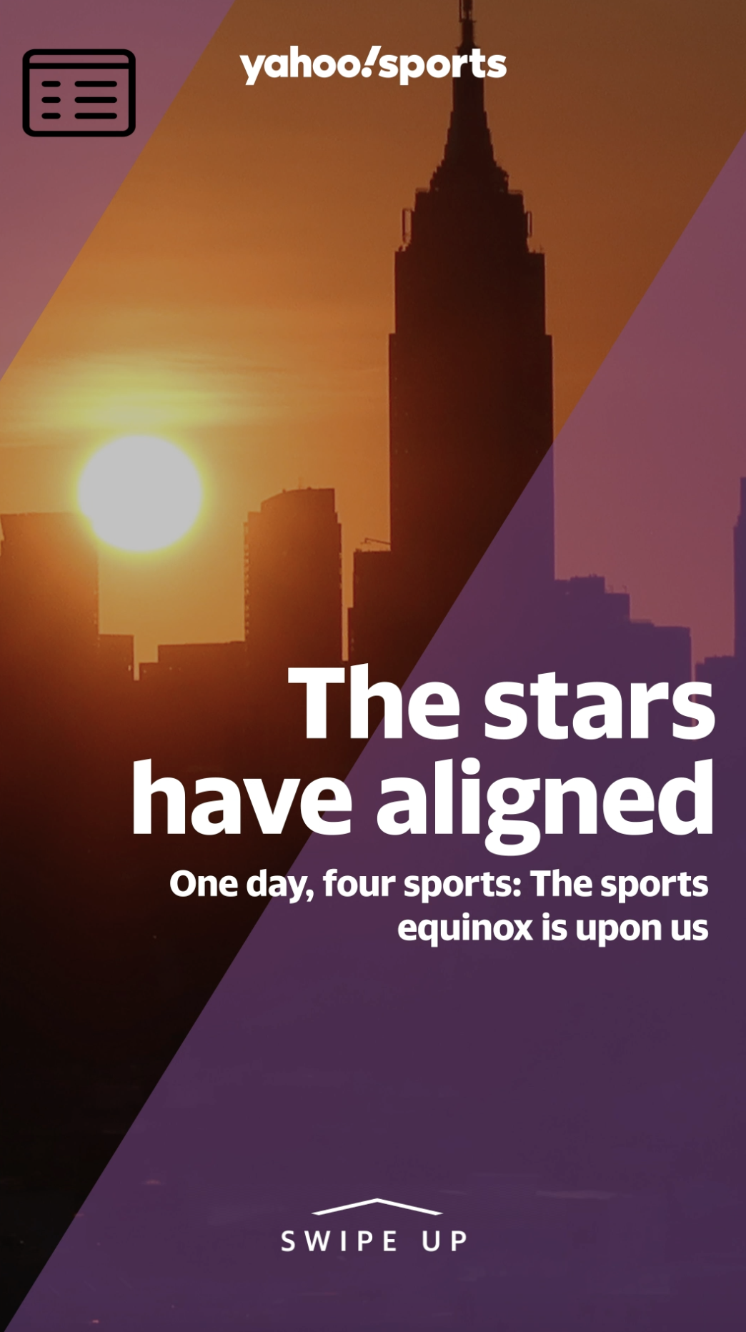 The sports equinox is upon us Yahoo Sports