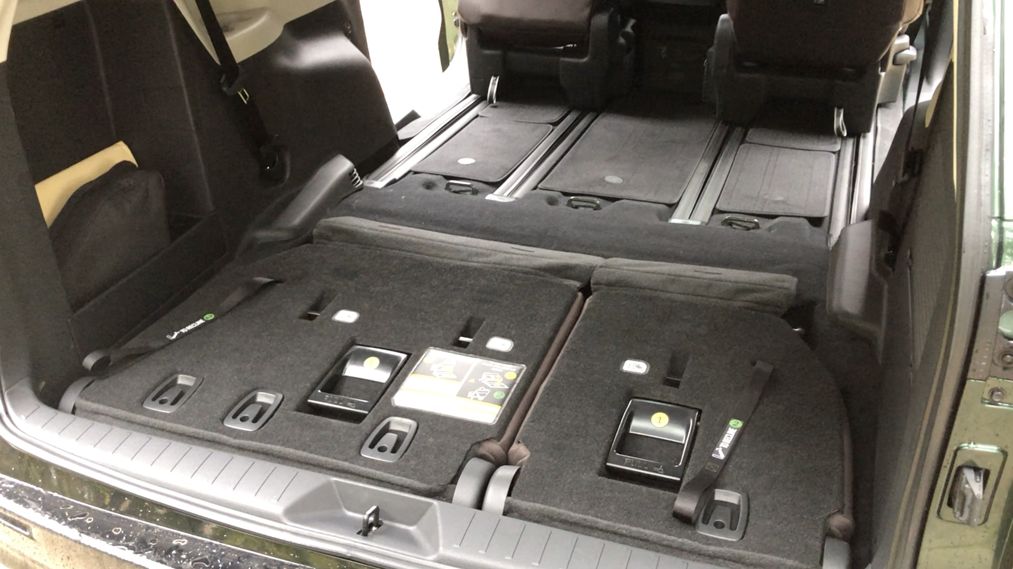 2021 Toyota Sienna Rear Cargo Area Autoblog