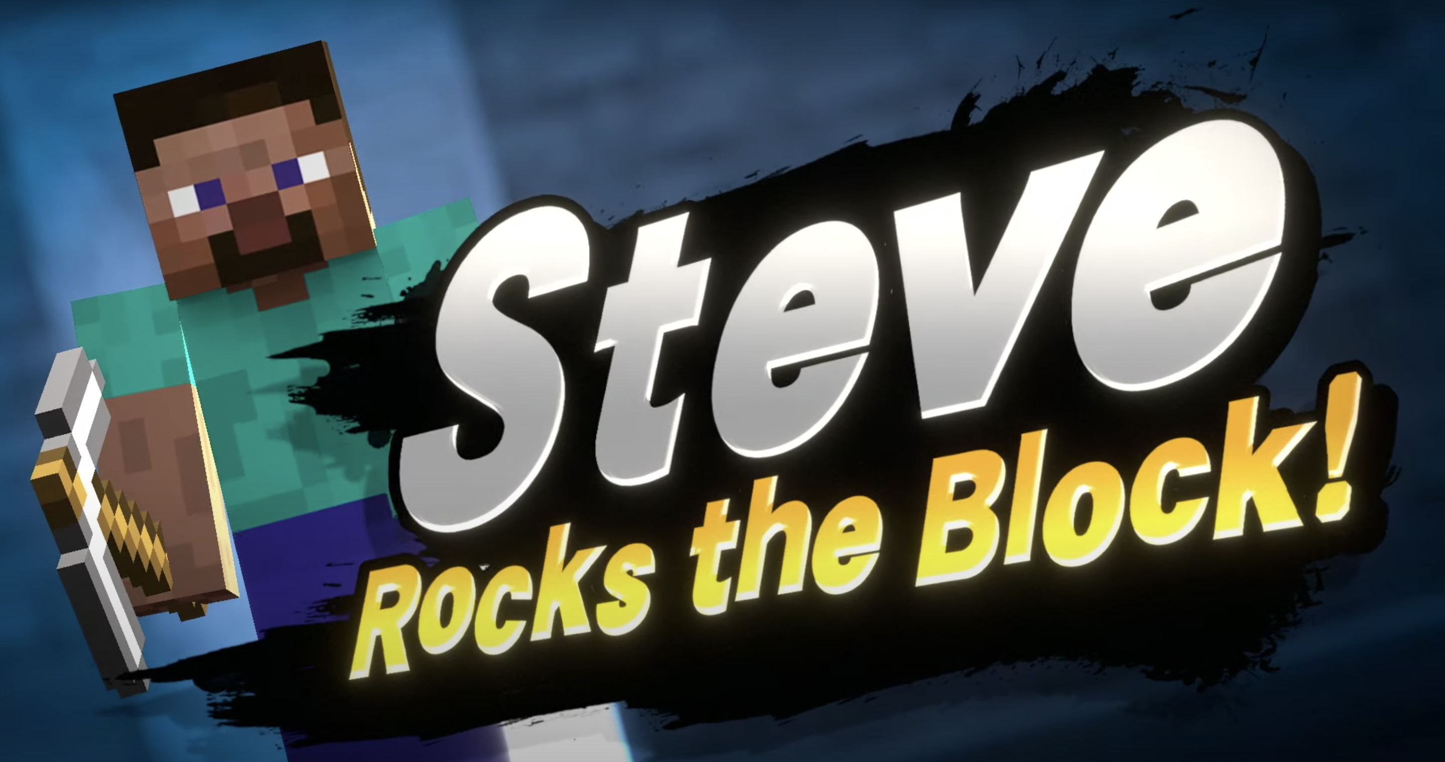 Minecraft Steve Joins Super Smash Bros Ultimate As Playable Character