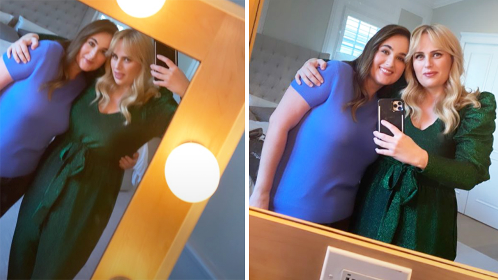 Rebel Wilson Flaunts Weight Loss In Stunning Green Jumpsuit 