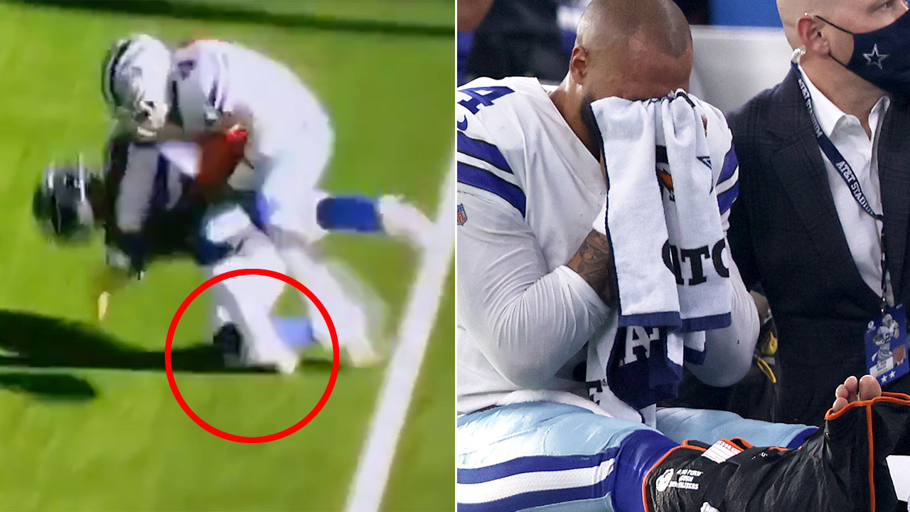 NFL Quarterback Prescott suffers gruesome ankle injury