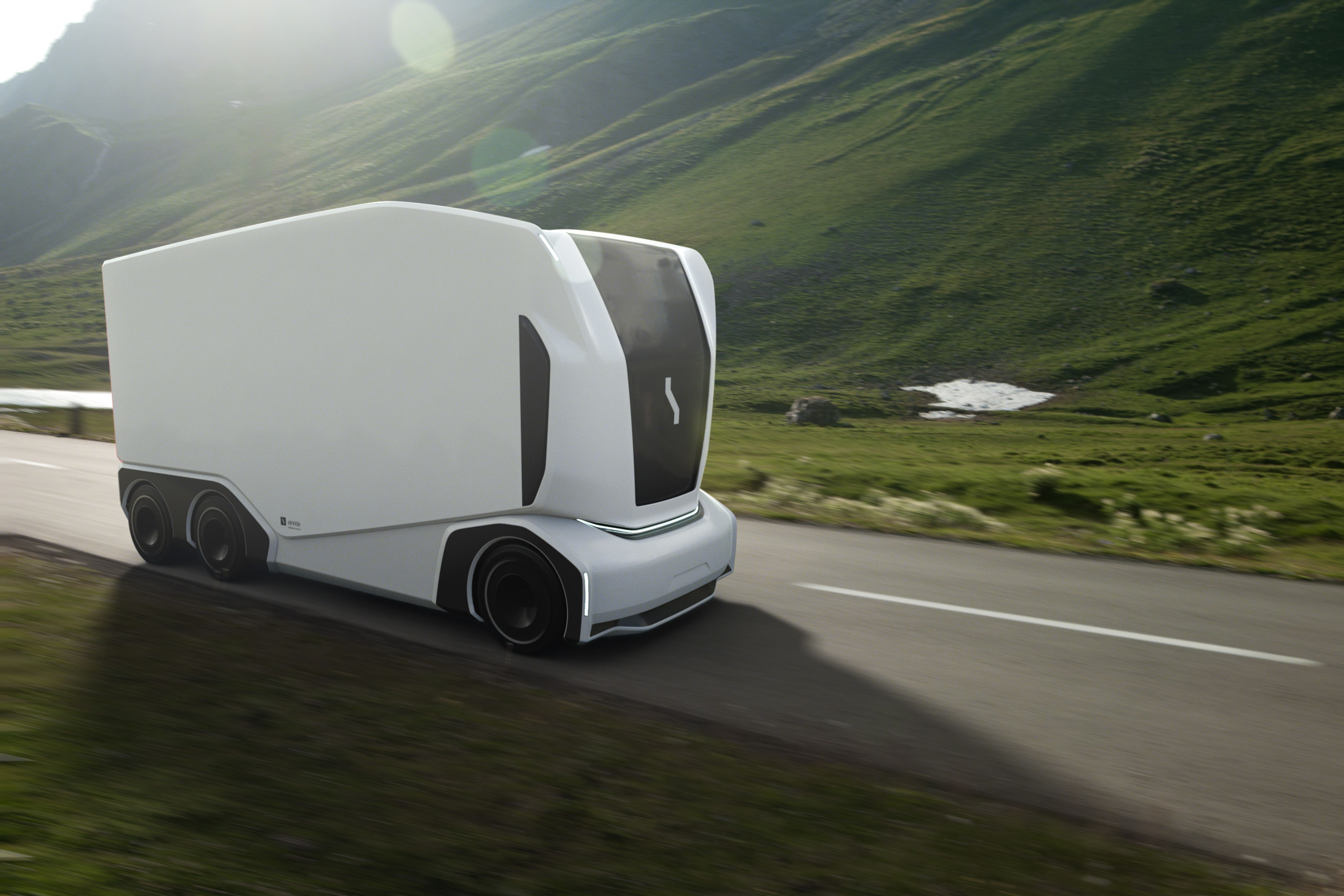 This Level 5 autonomy electric semi-truck is what Tesla Semi could have  looked like! - Yanko Design