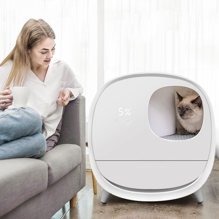 自動消臭機能付き ネコ用スマートトイレ Smart Cat Litter Box Engadget 日本版