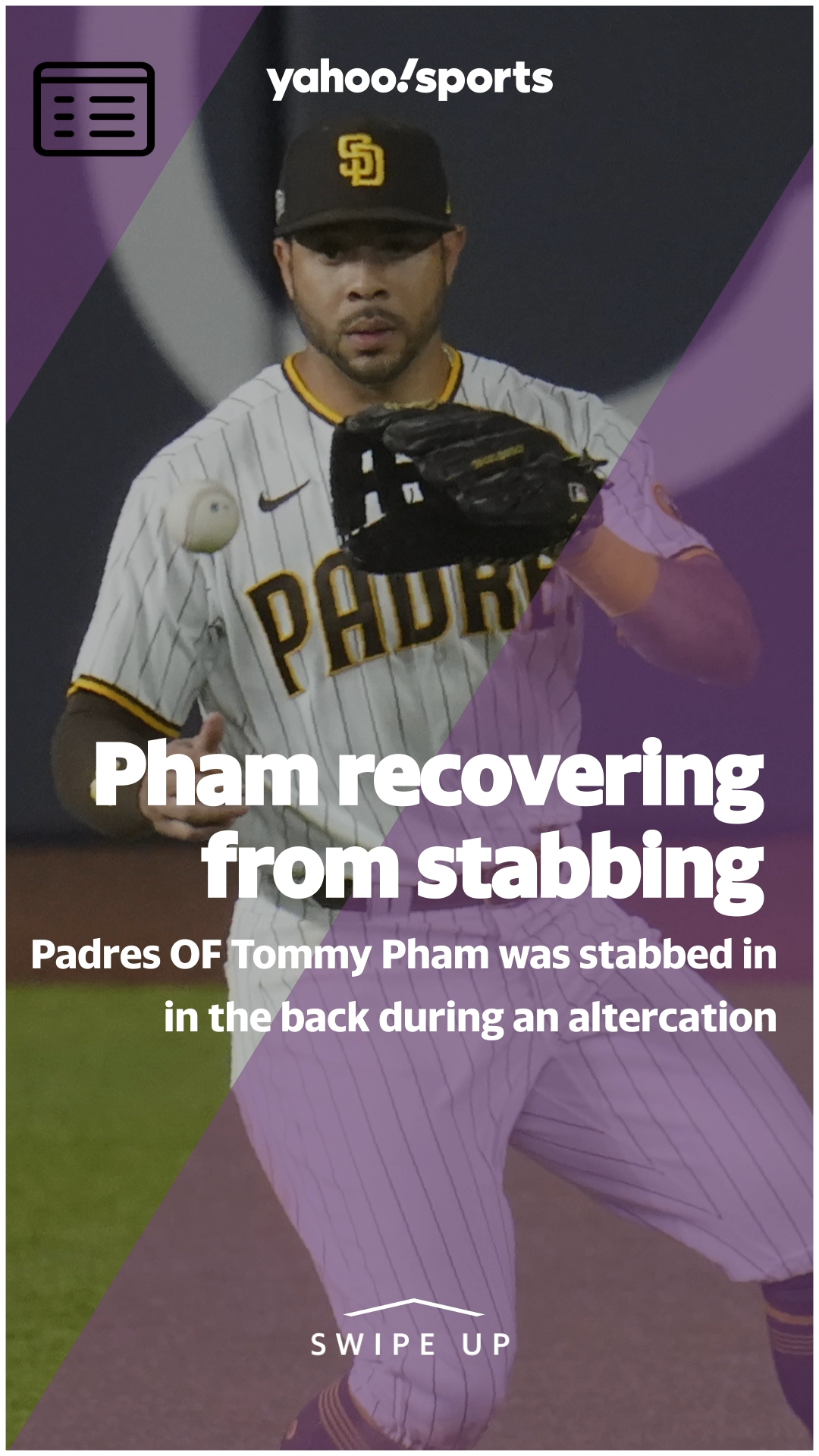 Tommy Pham recovering from stabbing 