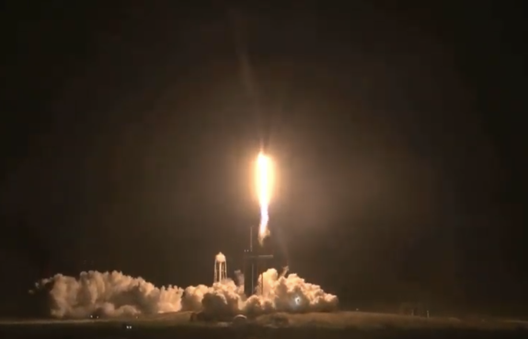 SpaceX 野口飛行士搭乗のCrew Dragon打ち上げ成功。民間による商業人員輸送第1号