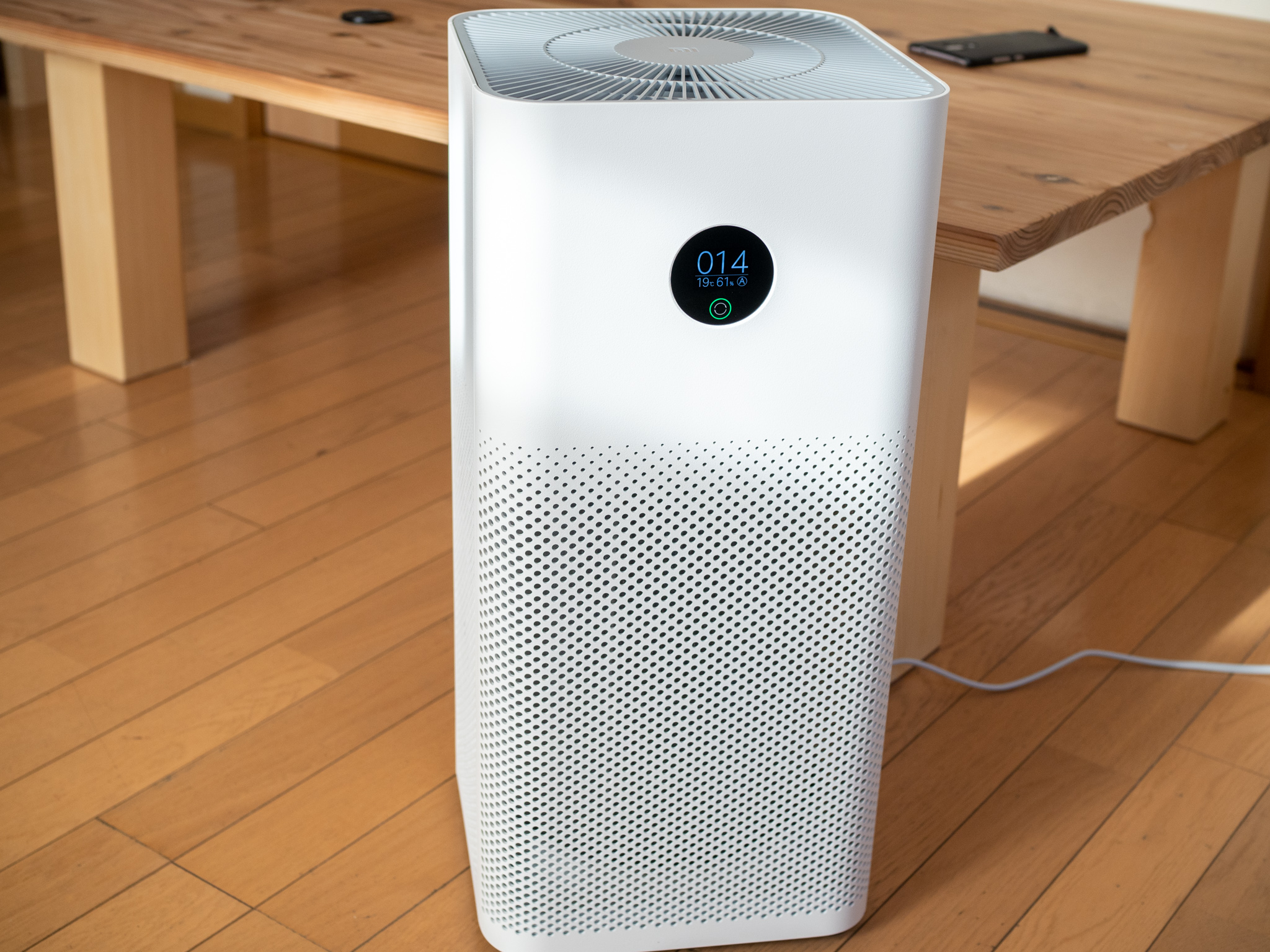 シャオミの空気清浄機 Mi Air Purifier 3Hレビュー、シンプルな操作性が魅力