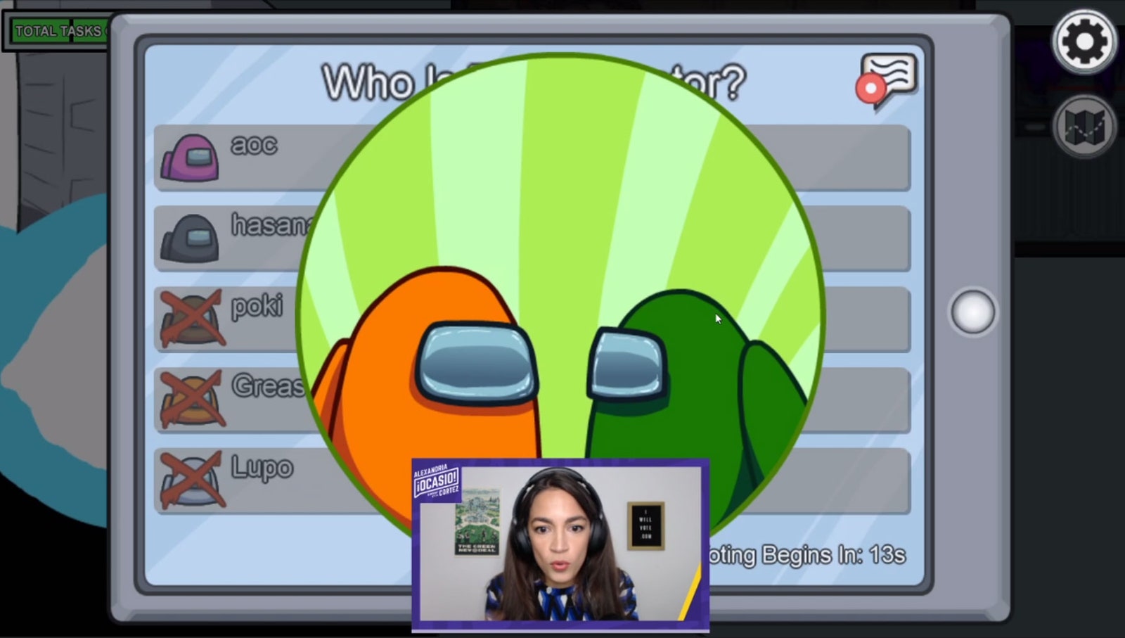 AOC will return to Twitch tonight for another round of 'Among Us'