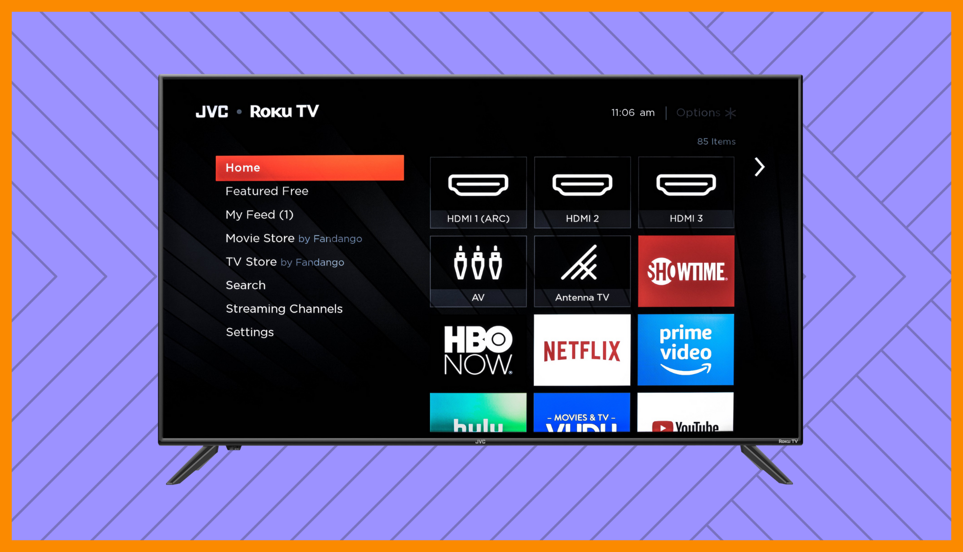 JVC 50-inch Class 4K UHD Roku Smart TV (LT-70MAW795) is on sale at Walmart