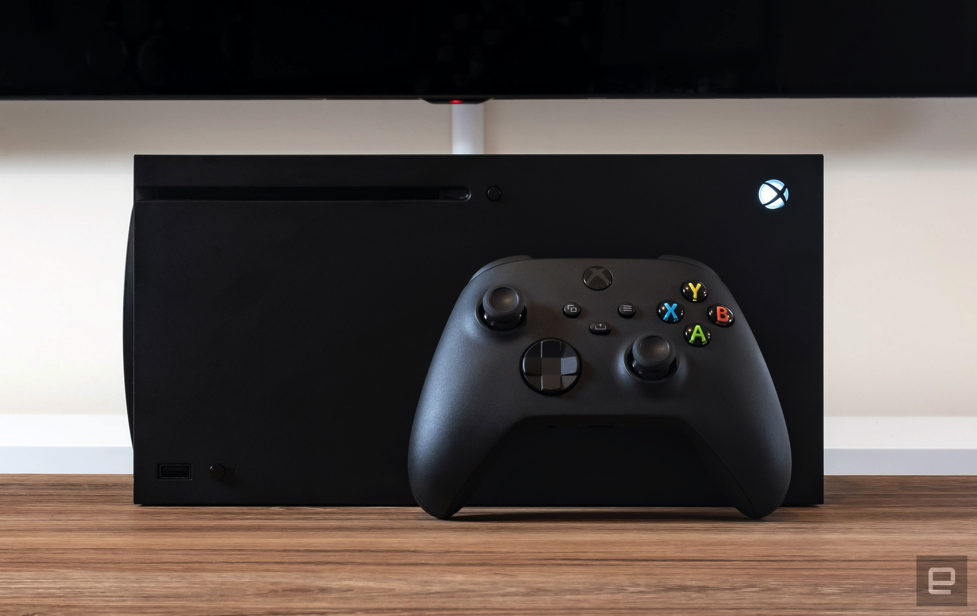 Microsoft's new Series X console and its accessories.