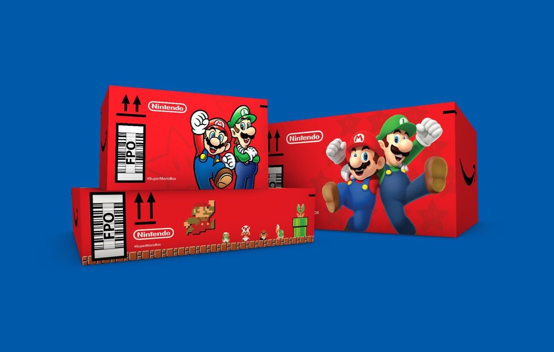 Random:  Is Turning Delivery Boxes Into Mario Question Mark