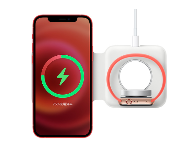 アップル、MagSafeデュアル充電パッドを発売。1万4800円でWatchとiPhone同時充電 - Engadget 日本版