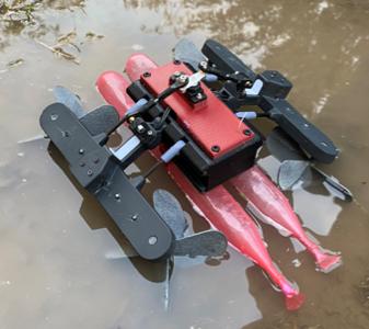 陸上だけでなく水上も走れるゴキブリ風ロボット「AmphiSTAR」イスラエルの大学が開発