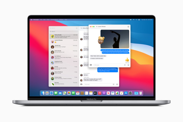 macOS Big Sur配信開始。画面デザインを一新、AppleシリコンM1搭載Macと緊密に統合