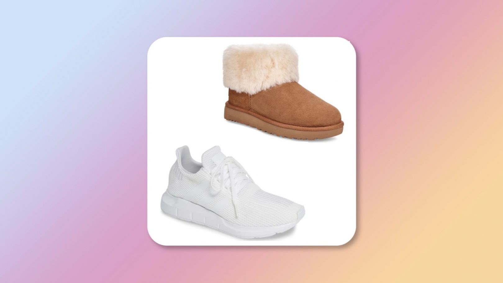 adidas uggs with fur