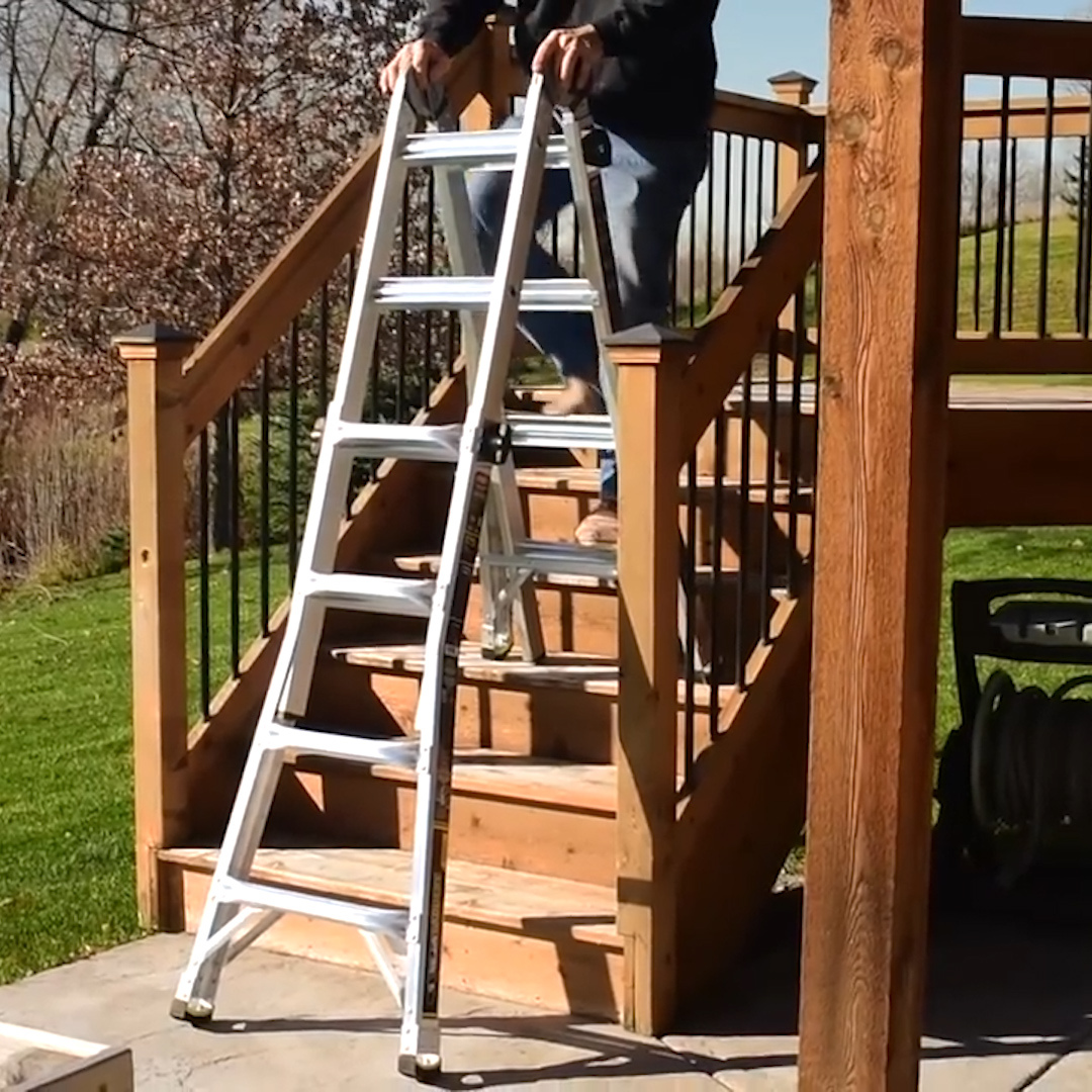 Save 50 on this doitall home ladder from The Home Depot during Black