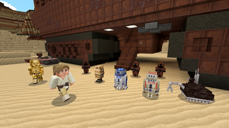 Star Wars Skins Planets And Sounds Are Live In Minecraft