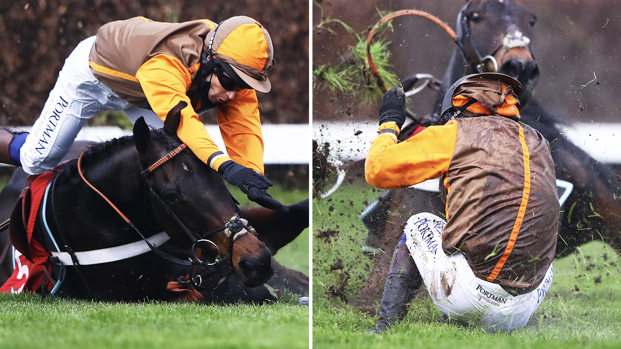 Horse racing rocked by 'horrifying' incident at Sandown Park