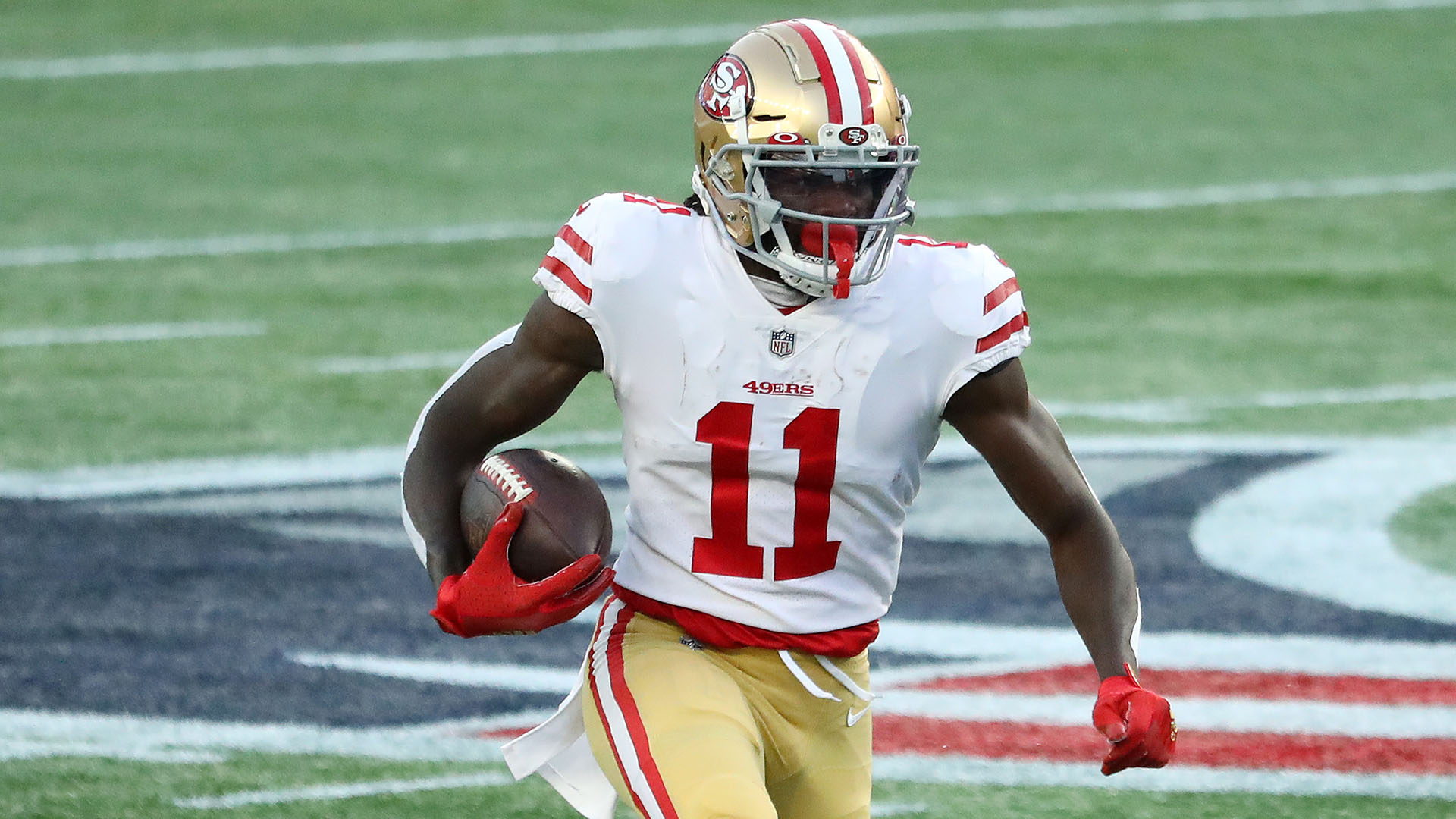 Week 10 DFS Locks, Fades - 49ers' Brandon Aiyuk