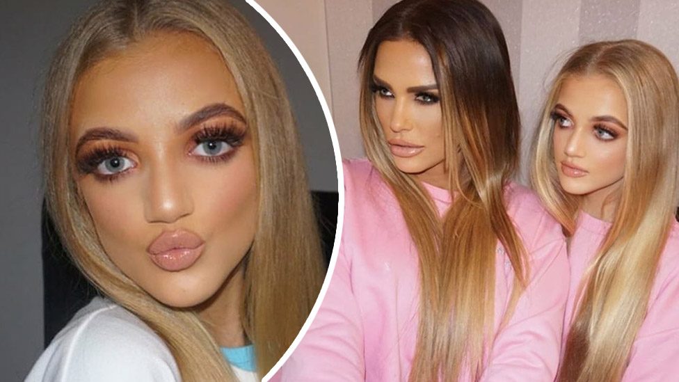 Katie Price S Tween Daughter Princess Makeup Sparks Debate