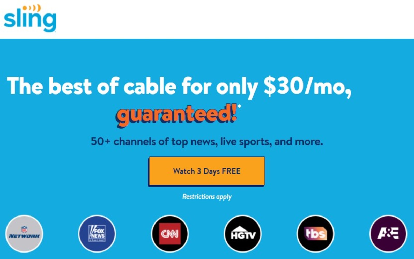 Google Fiber adds Sling TV as its latest streaming option