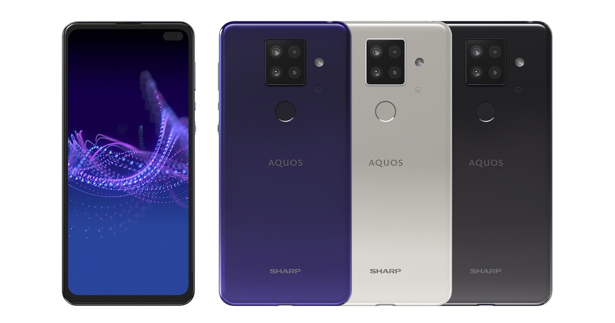 シャープ製スマホ AQUOS sense4 plusがSIMフリーで発売。90Hz液晶で4万円台