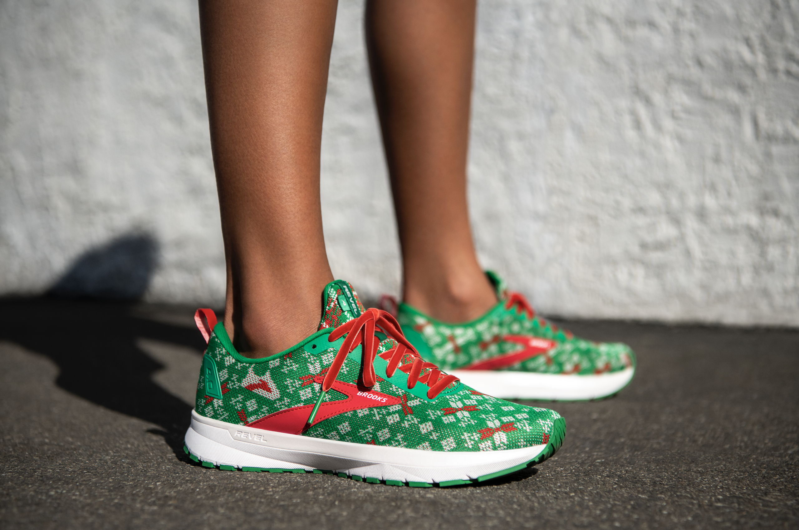 ugly sweater running shoes