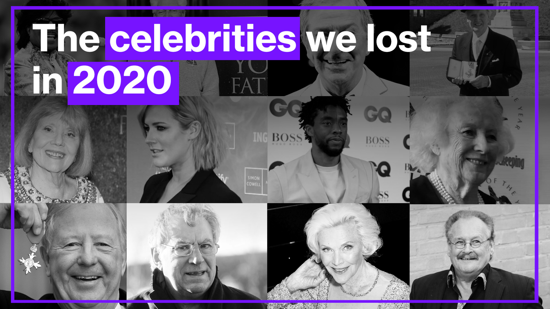 The celebrities we have lost in 2020