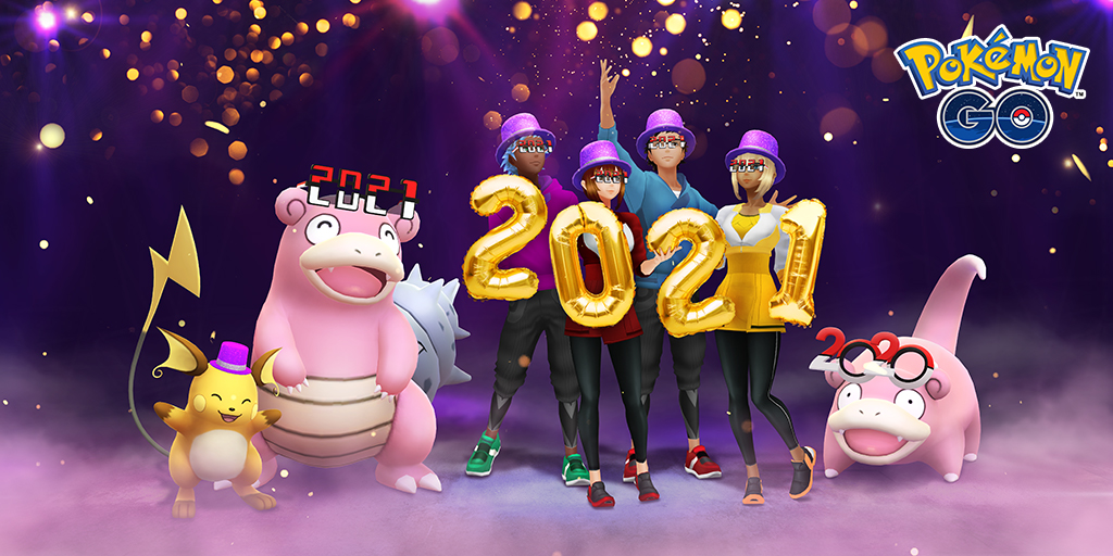 ポケモンGO 新年イベント発表。2020メガネのヤドンなど衣装ポケモン多数