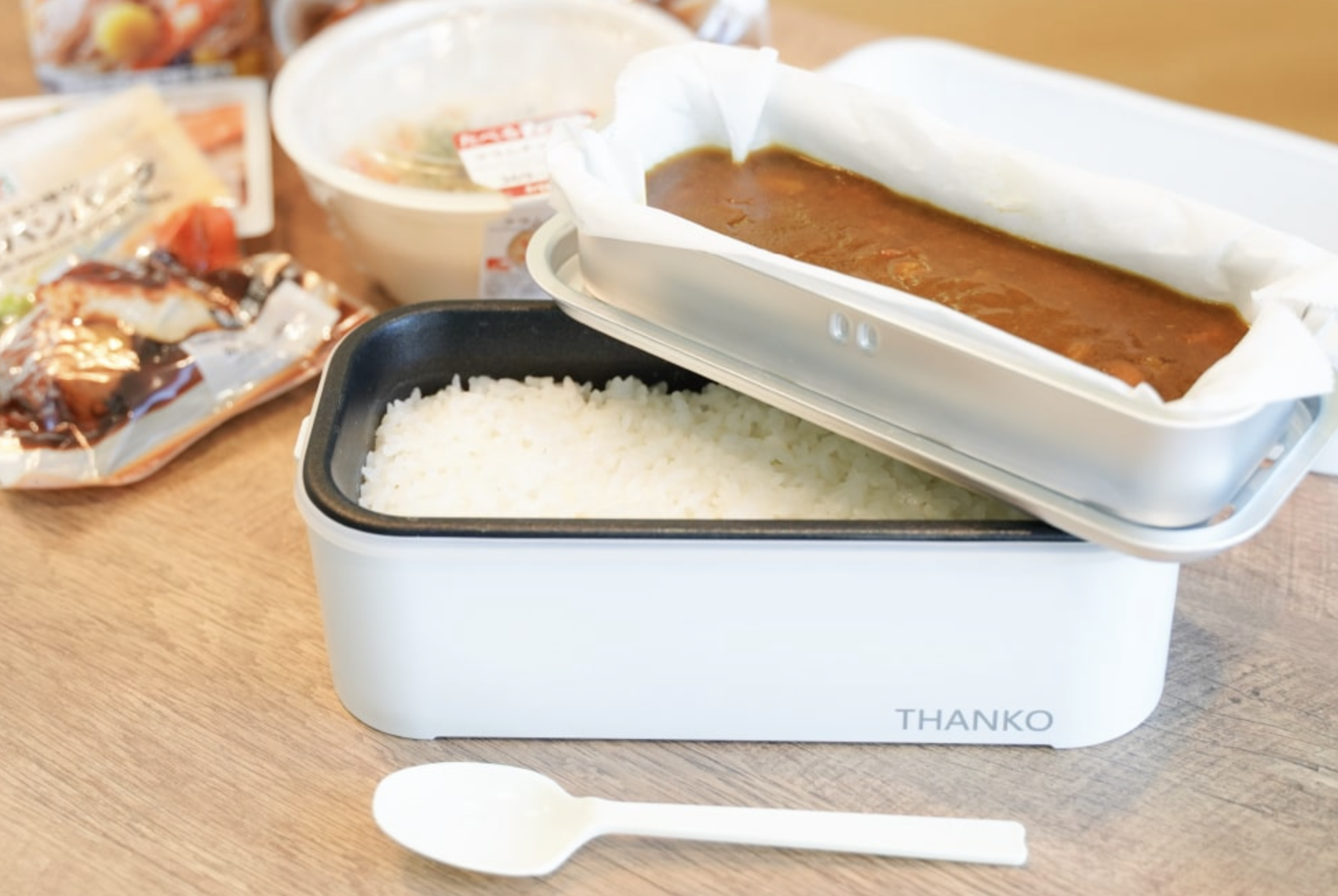 You can cook rice in 15 minutes and make side dishes !? “Two-stage ultra-high-speed lunch box rice cooker” –Engadget Japanese version