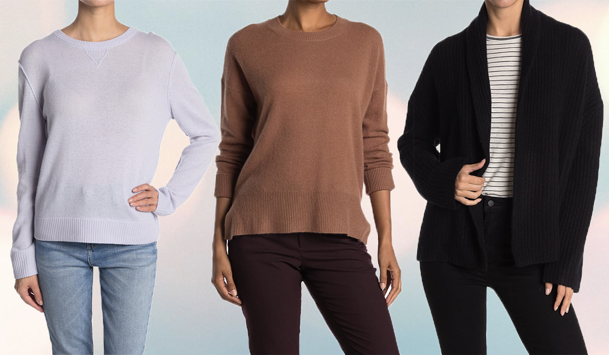 Nordstrom Rack just slashed up to 65 percent off cashmere