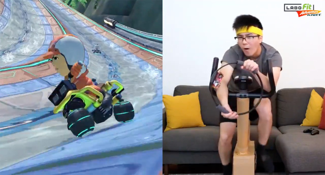 For solving lack of exercise.Hacker builds a mechanism to operate Mario Kart with exercise bike and ring control –GLM