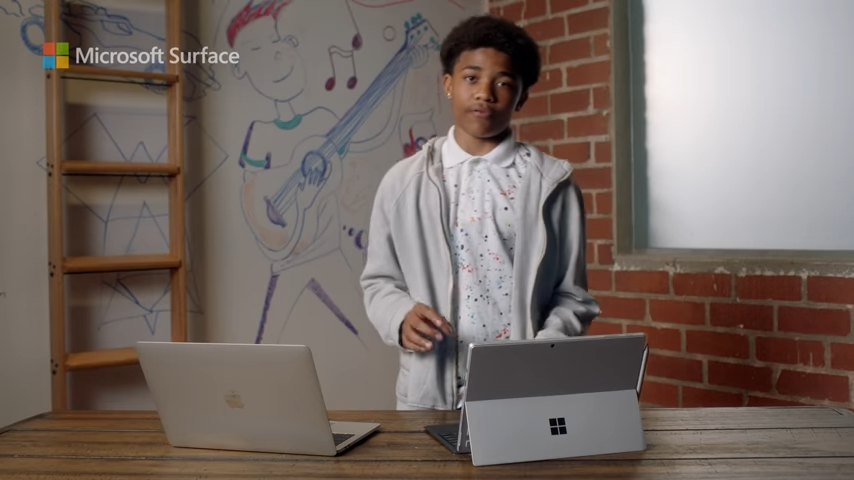 MS touts Surface Pro 7 as a “better choice” than the M1 MacBook Pro.Make fun of the little Touch Bar