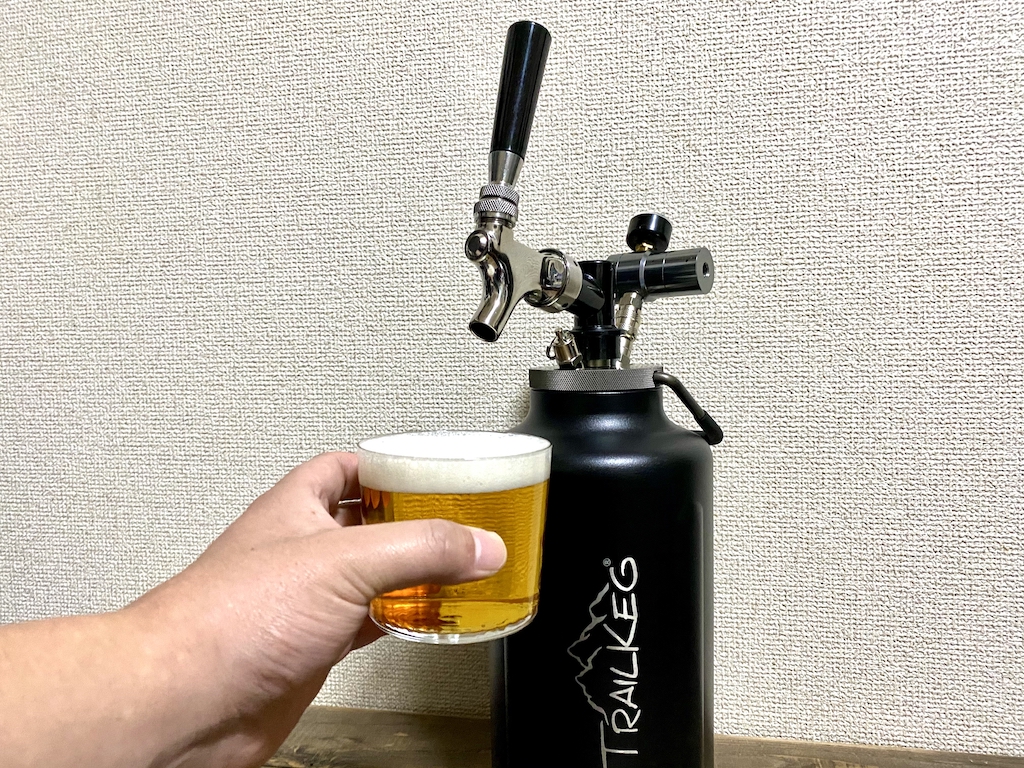 いつでもどこでも！ビールサーバー『TrailKeg』レビュー